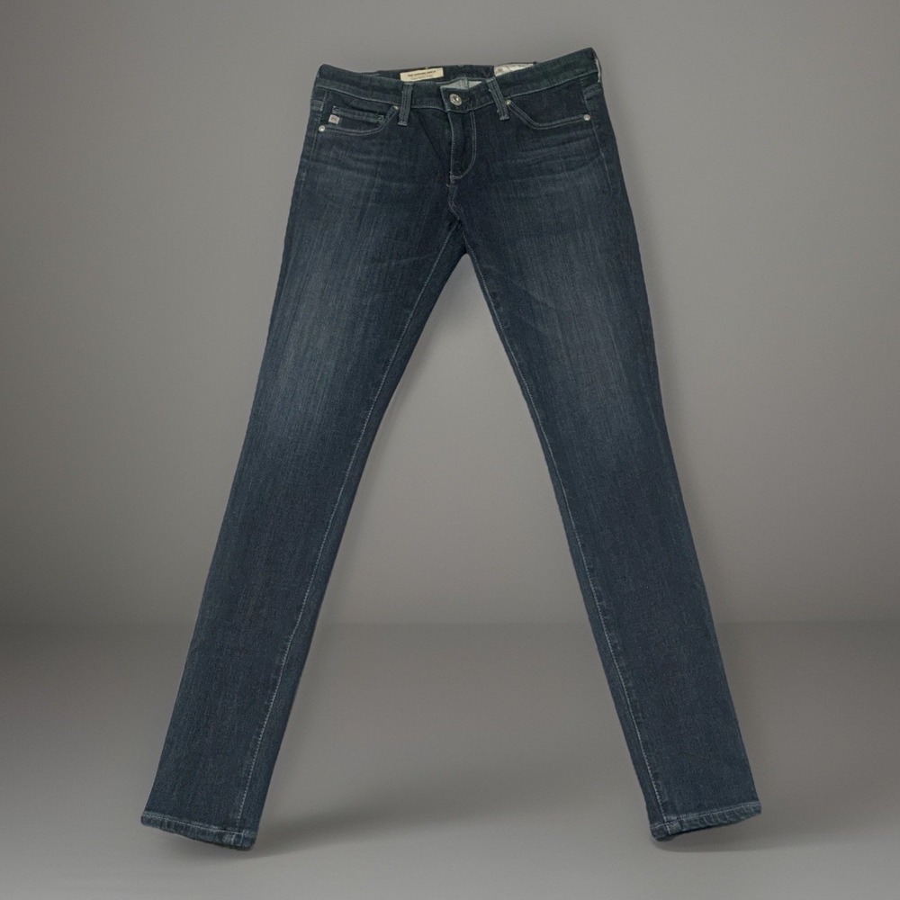 Adriano Goldschmied Jeans Womens 25 Dark Blue The Legging Ankle Super Skinny USA
